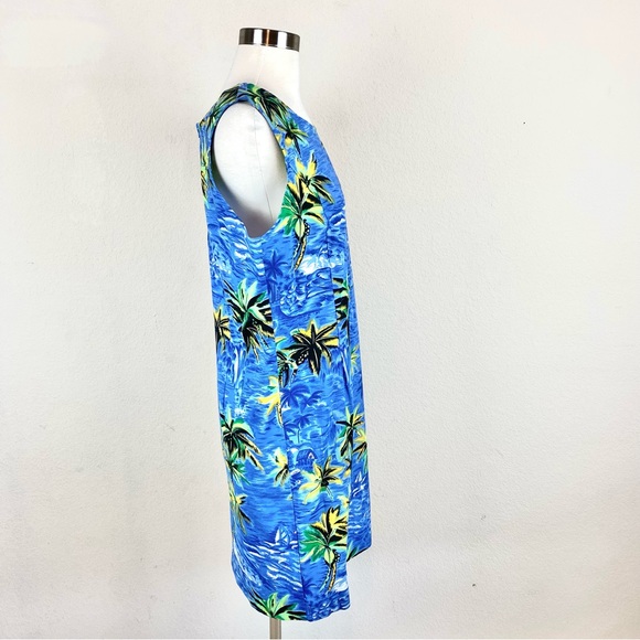 Peter Popovitch Palm Tree Midi Summer Dress NWT - Picture 5 of 9
